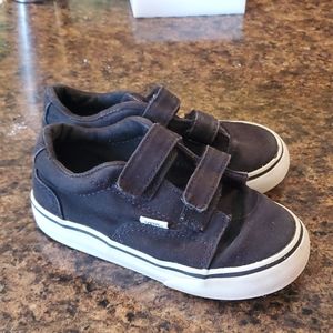 Vans Boys size 8 velcro sneakers
